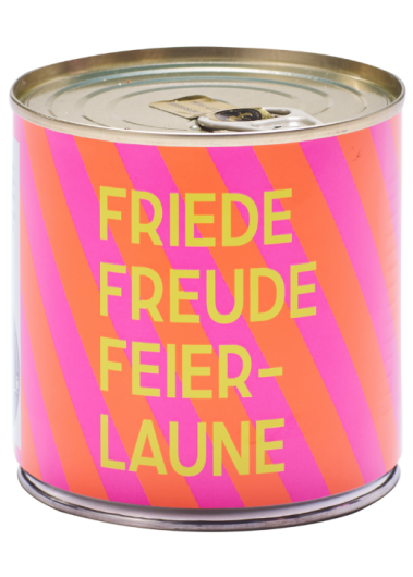 CANCAKE Friede Freude Feierlaune, Neon Pink / Orange | Zitronenkuchen
