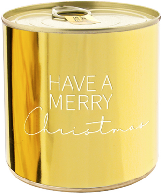 CANCAKE Have a merry Christmas, gold | Brownie