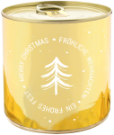 CANCAKE Frohe Weihnachten - Ein frohes Fest, gold | Brownie