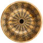 byRoom Schale Bowl aus Mangoholz GROß 38cm Mandala...
