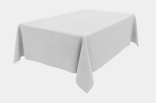 MORI Tischdecke "Sorgenfrei" ca. 160x220cm weiß ecru bianco