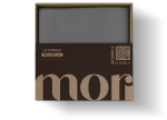 MORI Tischdecke "Sorgenfrei" ca. 160x280cm grau...