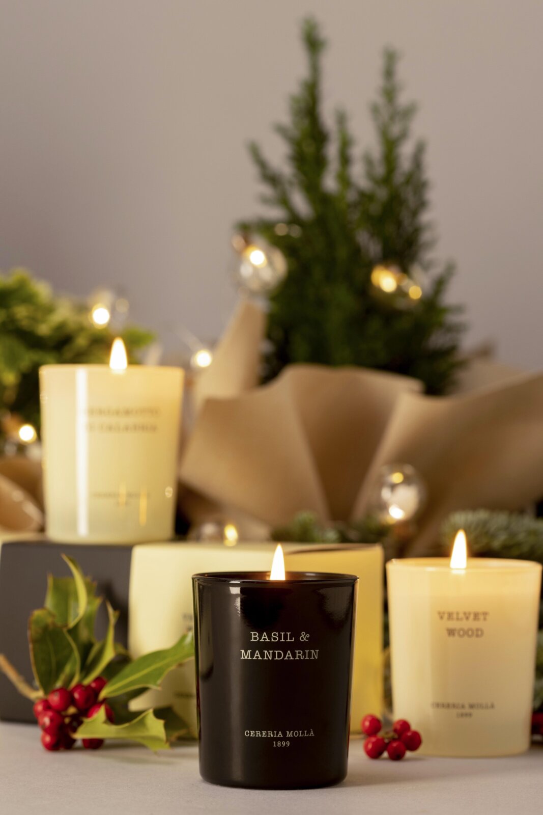 Cereria Mollá Mini Duftkerze Amber & Sandalwood