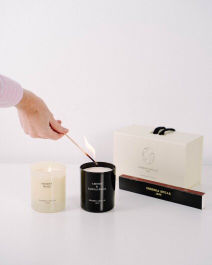 Cereria Mollá Mini Duftkerze Amber & Sandalwood