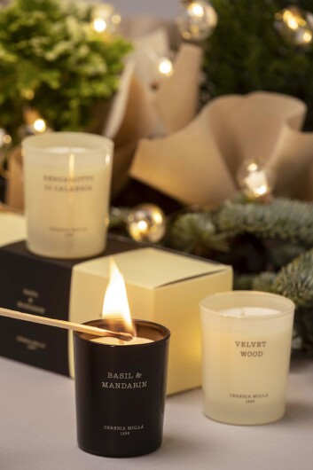 Cereria Mollá Mini Duftkerze Santal & Tonka