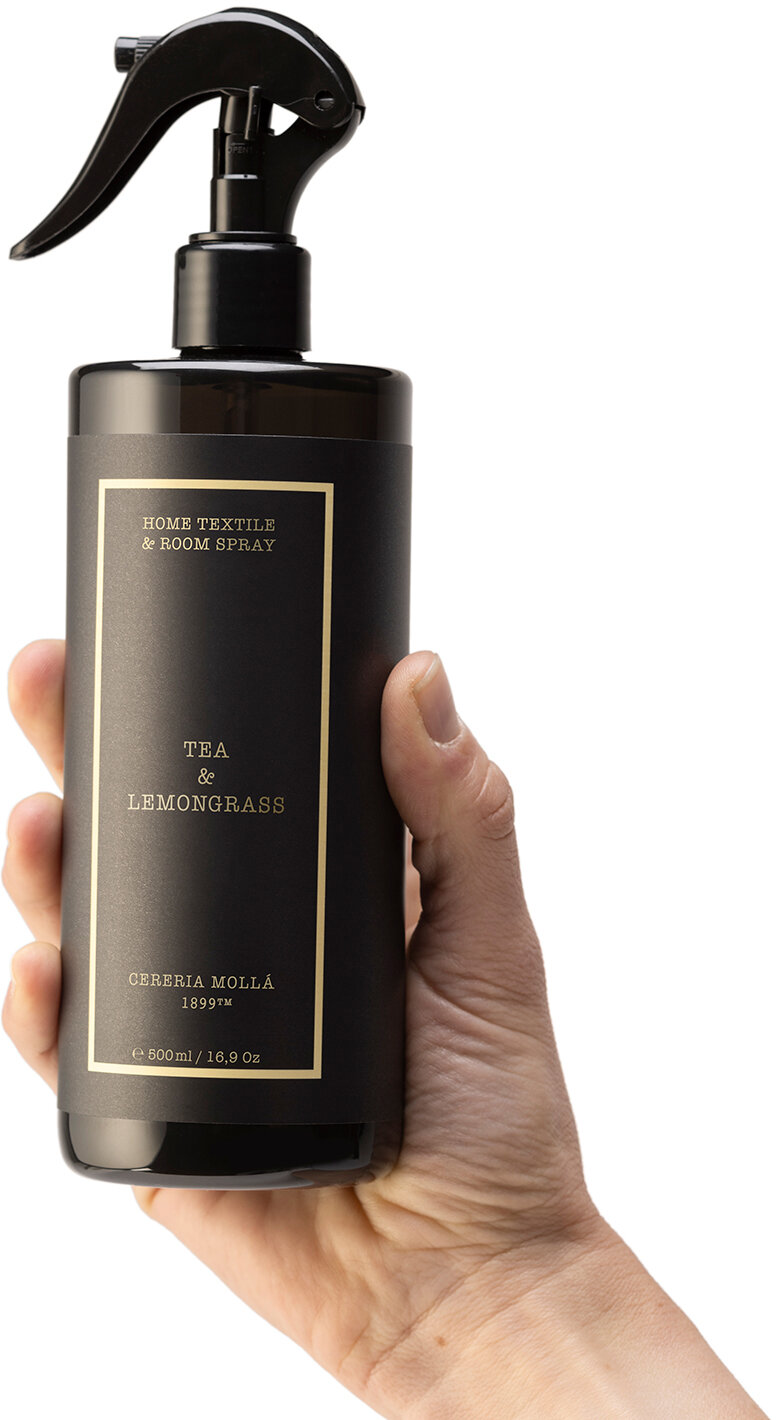 Cereria Mollá Raum & Textilspray 500ml Tea & Lemongrass