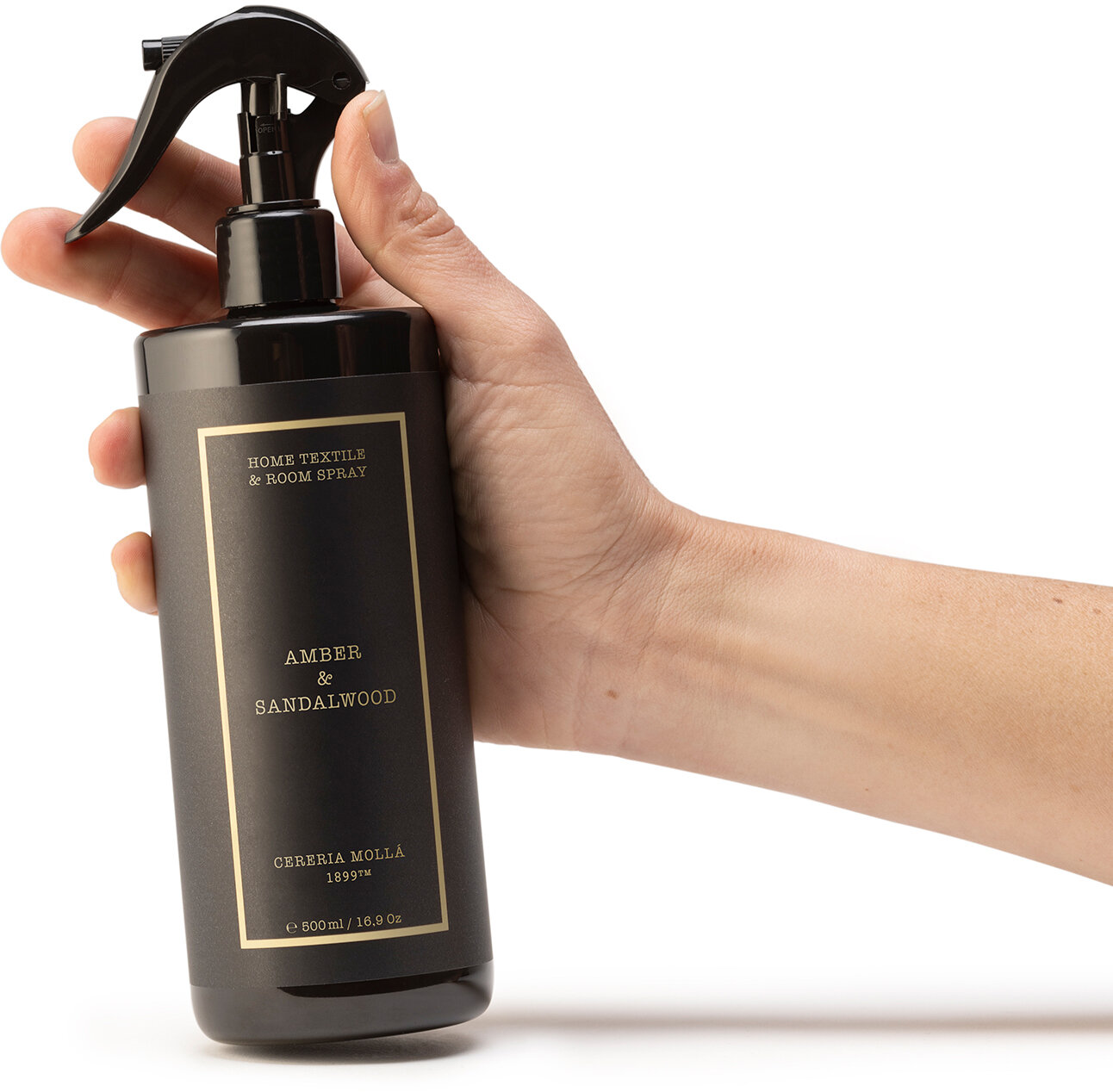 Cereria Mollá Raum & Textilspray 500ml Amber & Sandalwood
