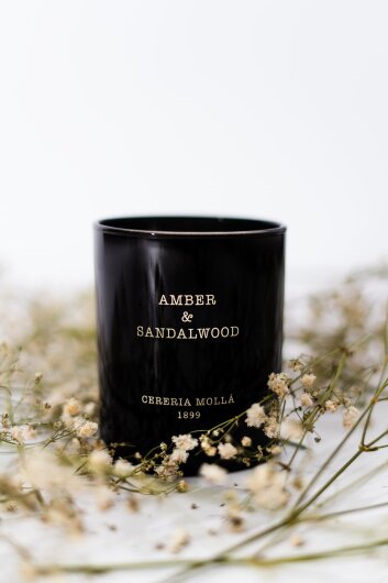 Cereria Mollá Premium Kerze 230g Amber & Sandalwood