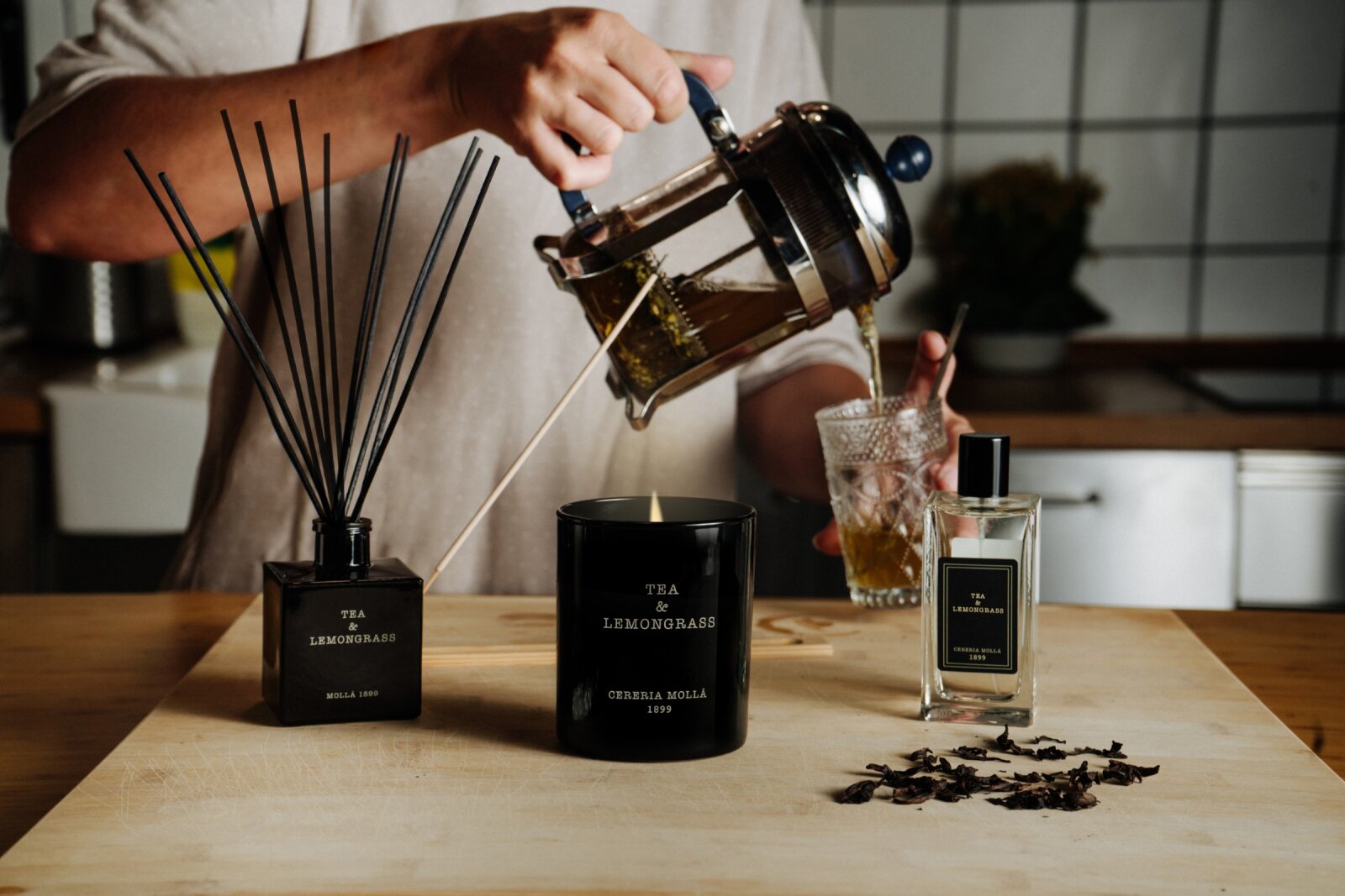 Cereria Mollá Premium Duftkerze 230g Verbena Di Sicilia