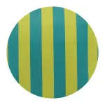 H.O.C.K. Stoff Meterware Outdoor Riviera Stripe Digisun F02253 Green Petrol / 160cm breit
