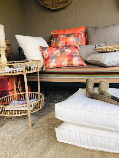 H.O.C.K. Classic Uni Outdoor Sitzkissen Palettenkissen Bodenkissen BODO 60x60x10cm hellgrau col. 101