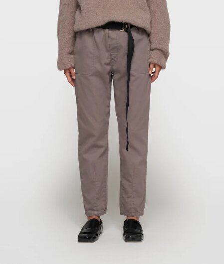 N.Y.A. | 10Days Lässige Hose mit Gürtel moonrock M