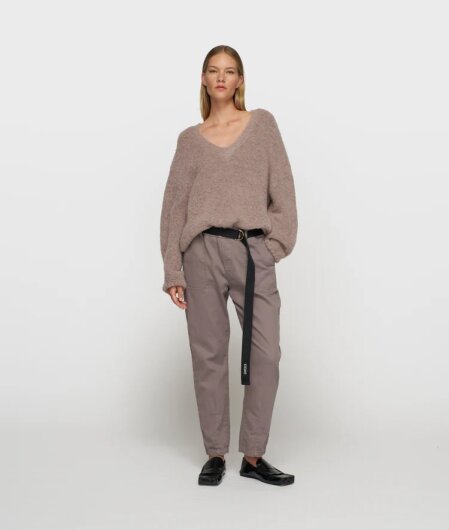 N.Y.A. | 10Days Lässige Hose mit Gürtel moonrock S