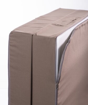 H.O.C.K. Classic Uni Klappmatratze Clappy ausgeklappt 186x75x13cm grün