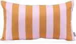 H.O.C.K. Riviera Stripe Outdoor Kissen 50x30cm Cognac...