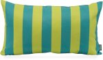 H.O.C.K. Riviera Stripe Outdoor Kissen 50x30cm Green...