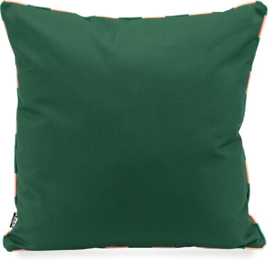 H.O.C.K. Riviera Stripe Outdoor Wendekissen 50x50cm Green Rosé Streifen