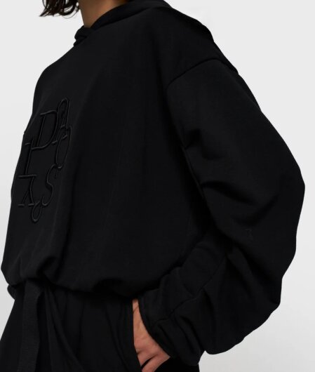 N.Y.A. | 10Days Pleated Balloon Hoodie schwarz L
