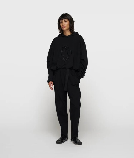 N.Y.A. | 10Days Pleated Balloon Hoodie schwarz XL