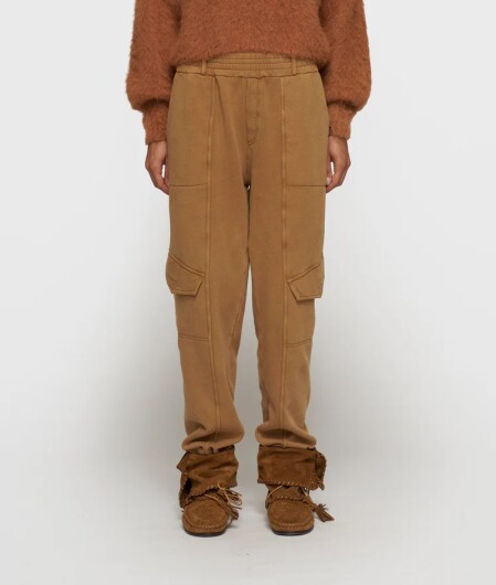 N.Y.A. | 10Days Cargo Jogger Fleece camel taupe M