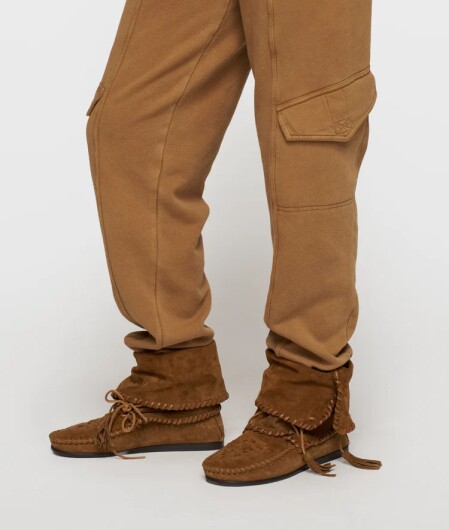 N.Y.A. | 10Days Cargo Jogger Fleece camel taupe S