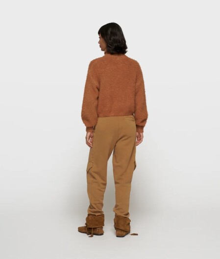 N.Y.A. | 10Days Cargo Jogger Fleece camel taupe S