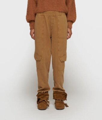N.Y.A. | 10Days Cargo Jogger Fleece camel taupe S