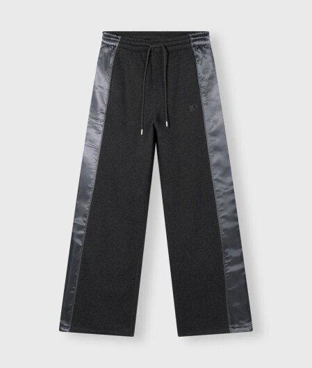 N.Y.A. | 10Days Western Jogger mit seitlichen Satineinsätzen anthrazit M