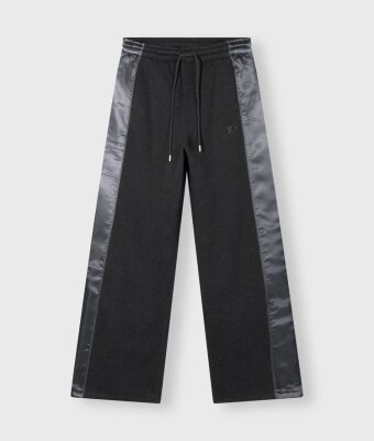 N.Y.A. | 10Days Western Jogger mit seitlichen Satineinsätzen anthrazit XS