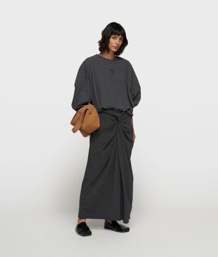 N.Y.A. | 10Days Baseball Sweater anthrazit