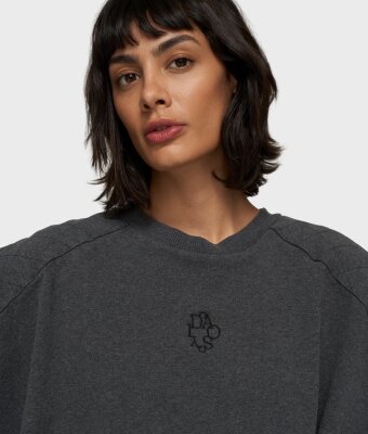 N.Y.A. | 10Days Baseball Sweater anthrazit M