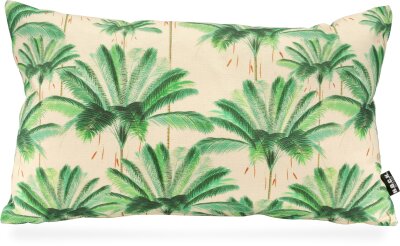 H.O.C.K. Palmeral Outdoor Kissen 50x30cm grün Palmen