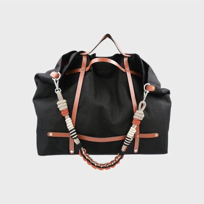 N.Y.A. | My Bob Tasche mit Macramé-Schulterrien...