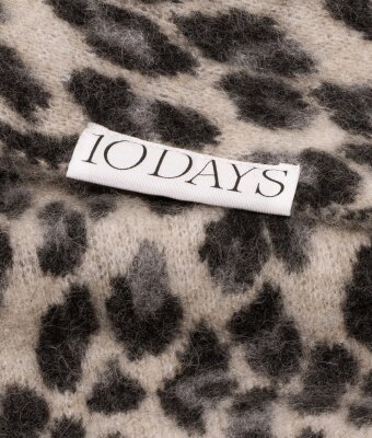N.Y.A. | 10Days weicher Strickschal Leoparden-Muster