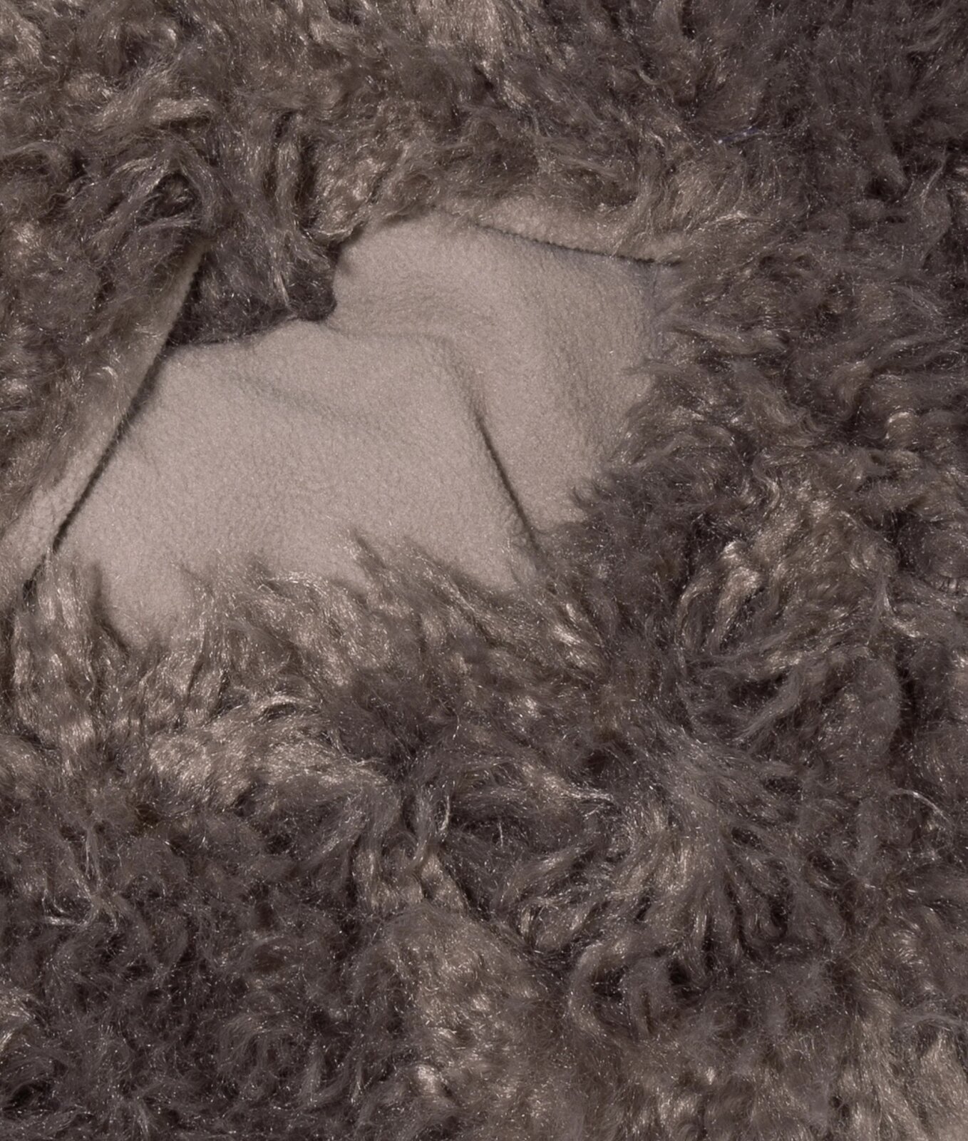 N.Y.A. | 10Days Pelzschal mit Fleeceinnenseite moonrock
