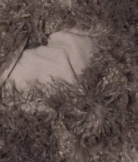 N.Y.A. | 10Days Pelzschal mit Fleeceinnenseite moonrock