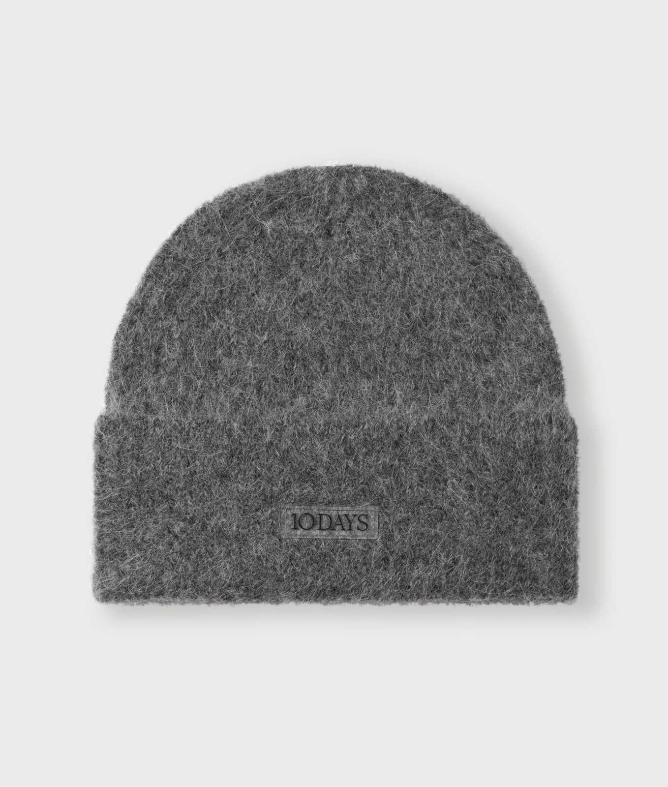 N.Y.A. | 10Days Flauschige Strickmütze dunkelgrau