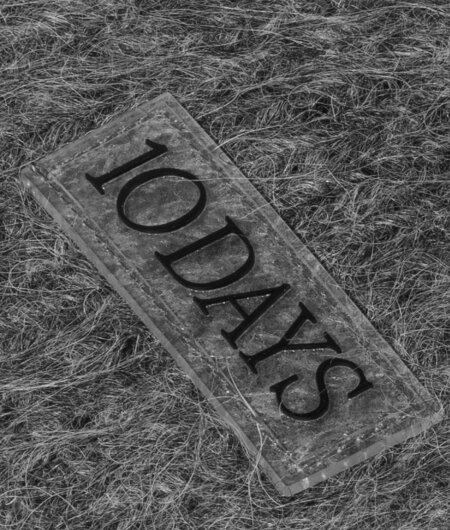 N.Y.A. | 10Days Fingerlose Handschuhe aus Alpaka-Wollmix dunkelgrau