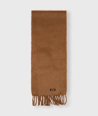 N.Y.A. | 10Days Strickschal in Hellbraun Cognac mit Fransen