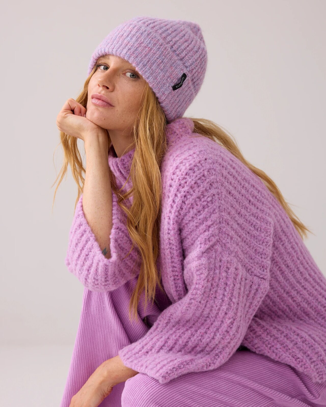 N.Y.A. | Summum Mütze Beanie in lila