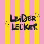 ppd Servietten "Leider Lecker" 33x33cm Streifen...