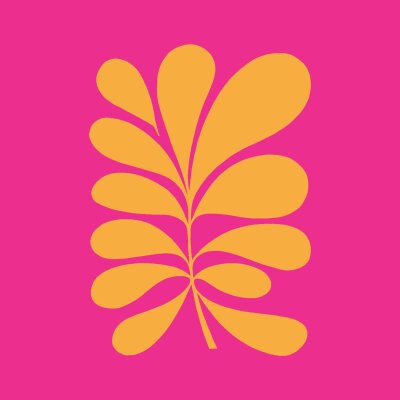 ppd Servietten Blumen-Motiv 33x33cm pink orange Napkin