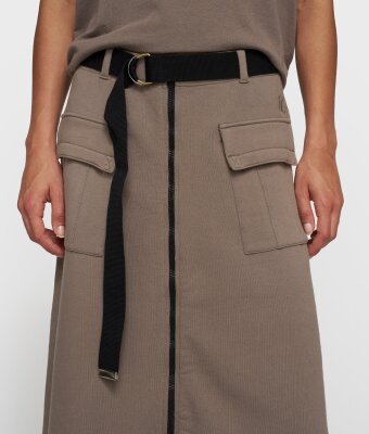 N.Y.A. | 10Days Midirock mit Gürtel moonrock S