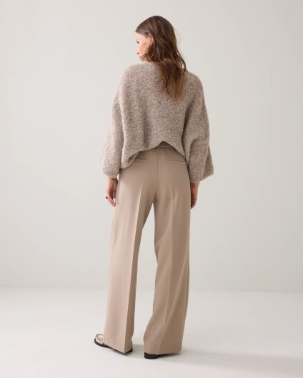 N.Y.A. | Summum Foam Hose mit weitem Bein beige XL