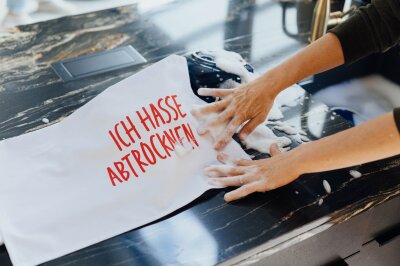 17;30 Geschirrtuch "Ich hasse abtrocknen"...