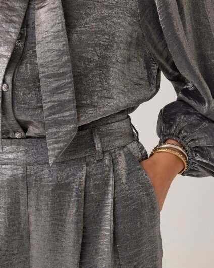 N.Y.A. | Summum Weite Hose Metallic XXL