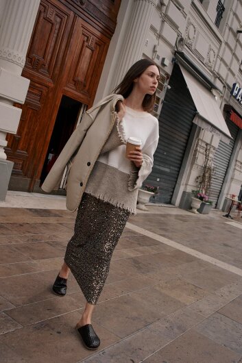 N.Y.A. | Liv Bergen Rock Glitzer platin XS