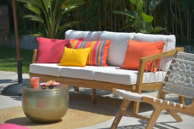 H.O.C.K. Yucatan Outdoor Kissen 50x50cm POP - multi col. 429