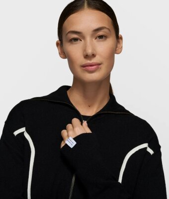 N.Y.A. | 10Days Slim knit Cardigan schwarz