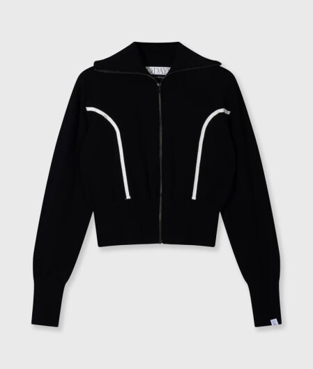 N.Y.A. | 10Days Slim knit Cardigan schwarz L